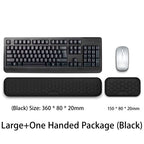 Elevate Your Comfort: Ergonomic Keyboard Mouse Wrist Rest with Memory Foam for Office Typing and Relaxation