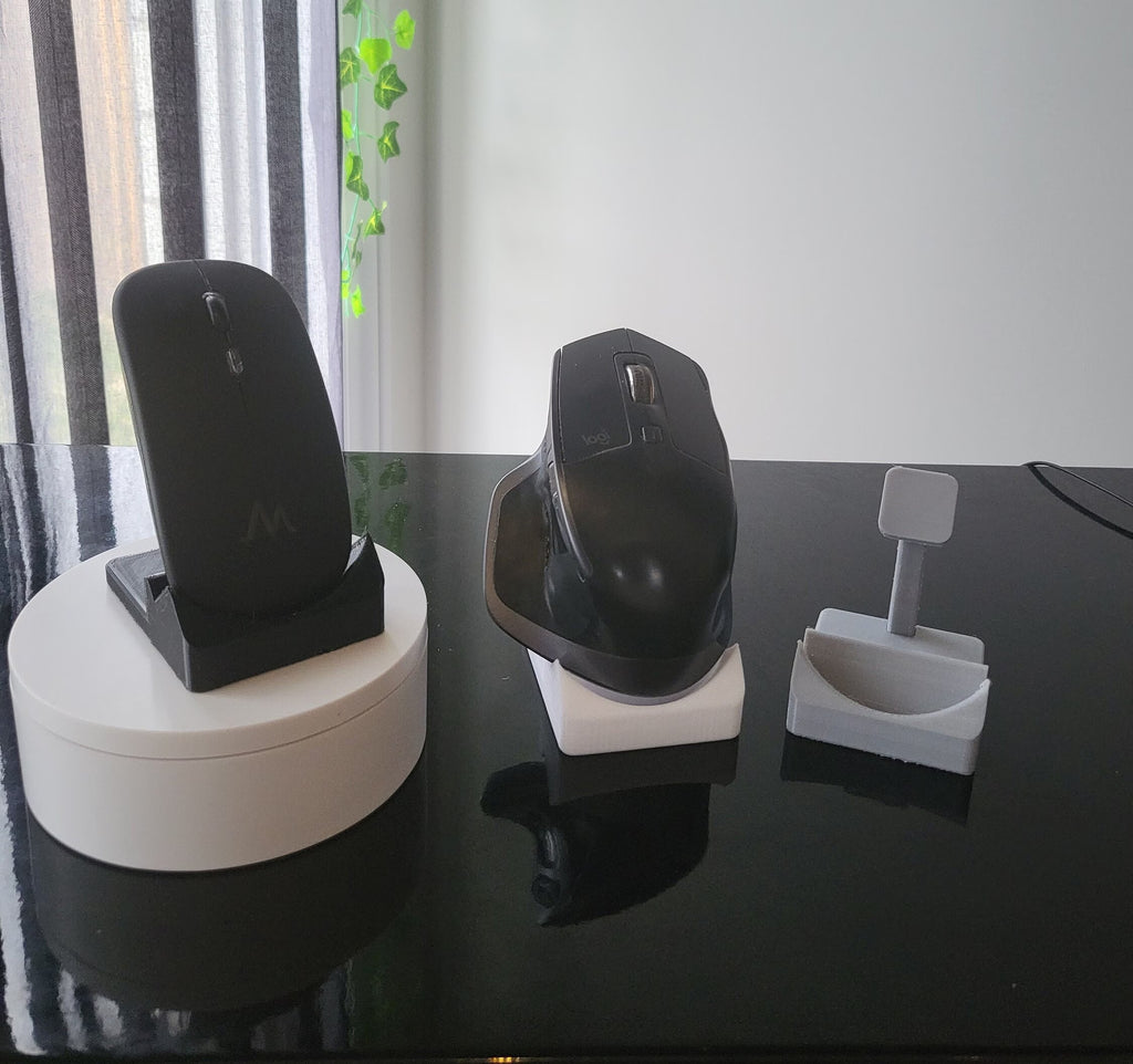 Universal Mouse Stand - Gaming Mouse Holder - Gamer PC Setup - Videogame Gift