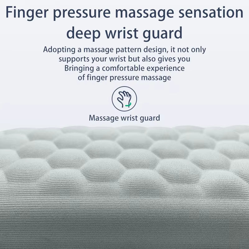 Elevate Your Comfort: Ergonomic Keyboard Mouse Wrist Rest with Memory Foam for Office Typing and Relaxation