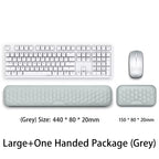 Elevate Your Comfort: Ergonomic Keyboard Mouse Wrist Rest with Memory Foam for Office Typing and Relaxation