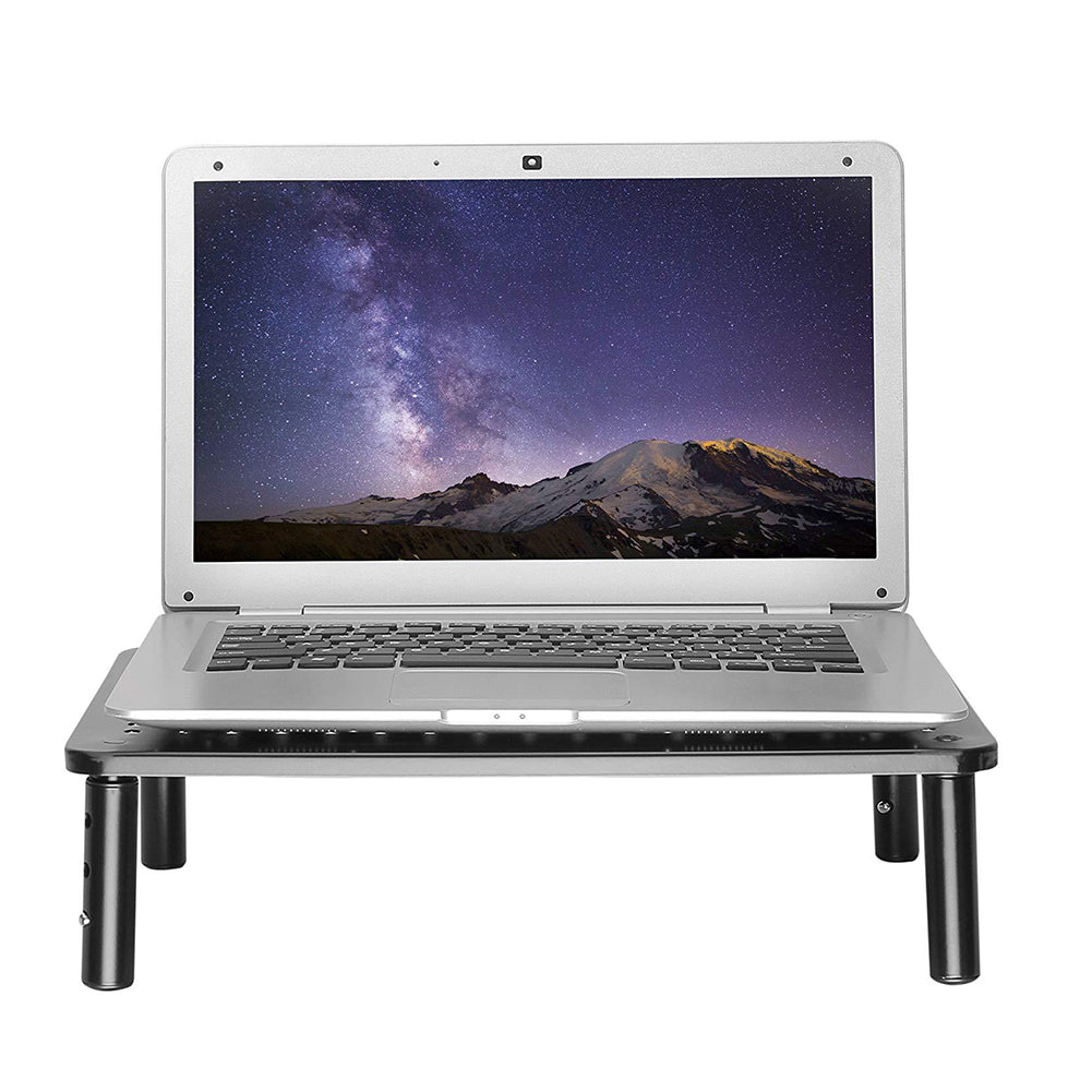 Elevate Your Workspace with the Adjustable Display Heightening Desk Rack for Computers and Laptops
