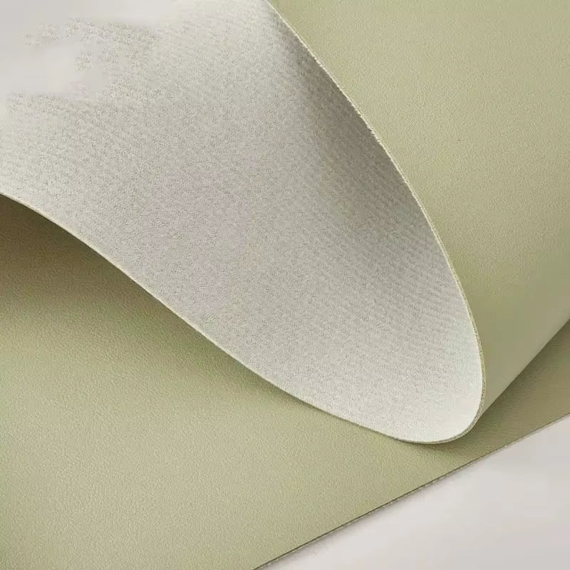 Premium Waterproof Leather Table Cloth - Easy Clean Anti-Slip Desk Protector for Home and Office