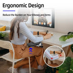 Transform Your Workspace with the Foldable Ergonomic Computer Desk Arm Rest Pad – Ultimate Wrist Support for Comfort and Productivity
