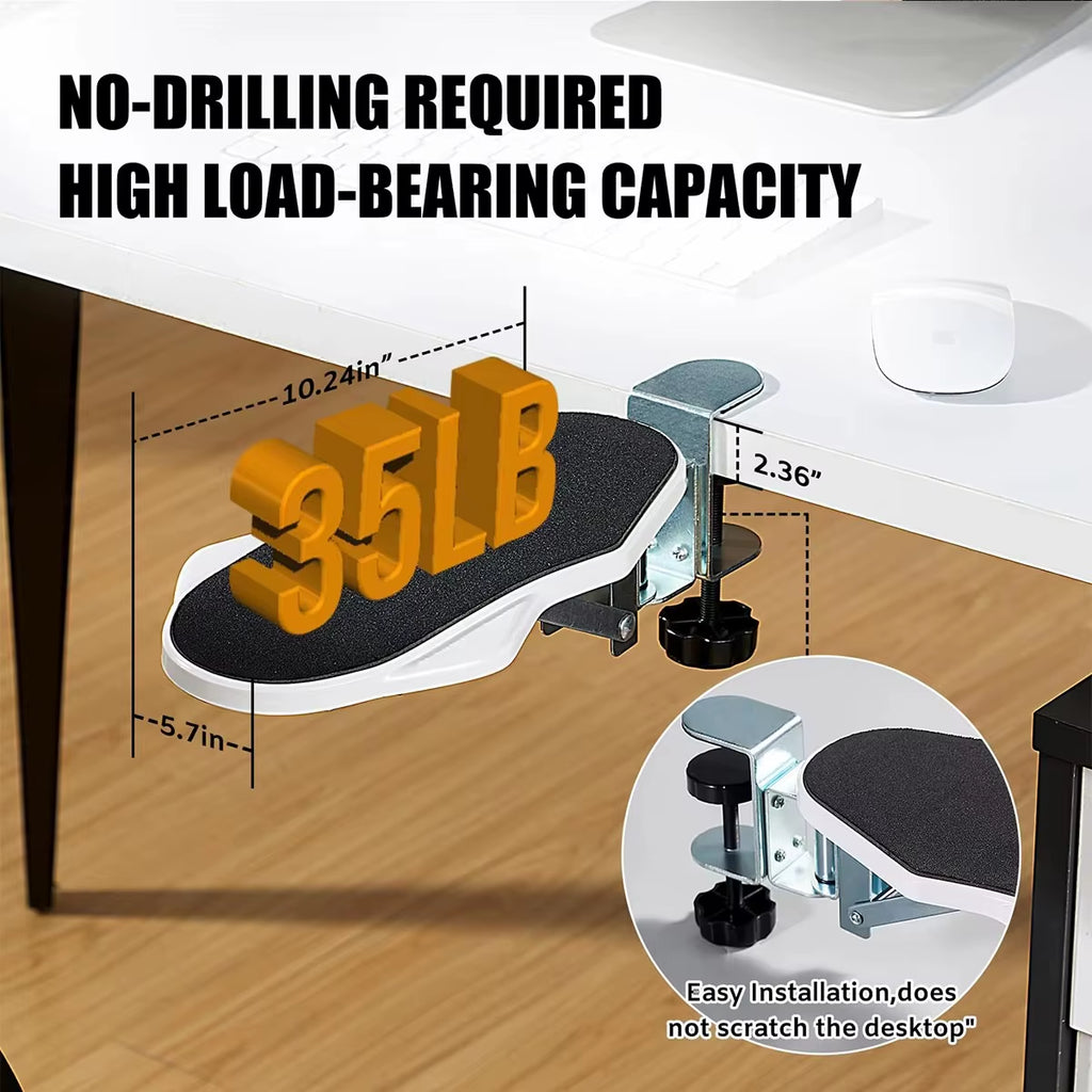 Transform Your Workspace with the Foldable Ergonomic Computer Desk Arm Rest Pad – Ultimate Wrist Support for Comfort and Productivity