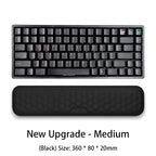 Elevate Your Comfort: Ergonomic Keyboard Mouse Wrist Rest with Memory Foam for Office Typing and Relaxation